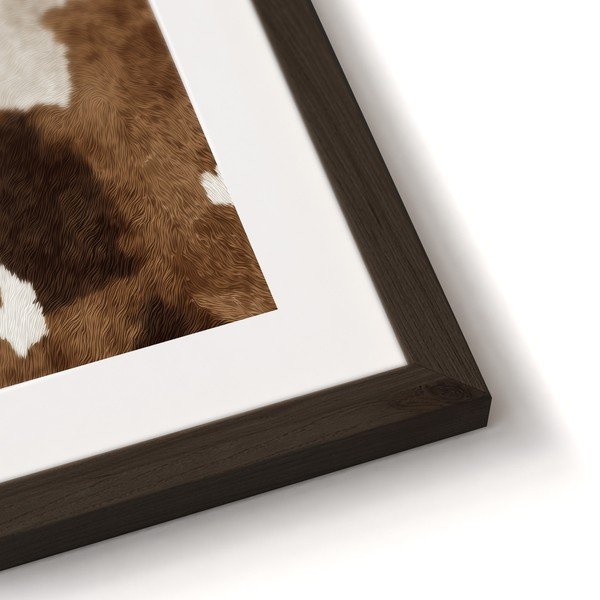 Tiskana slika z okvirjem 30x40 cm Cowhide – Styler-image-4
