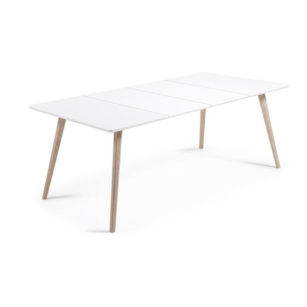 Raztegljiva jedilna miza z dodatno ploščo 90x140 cm Eunice – Kave Home-image-4