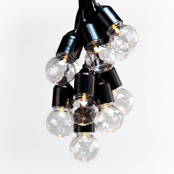 Podaljšek za LED svetlobno verigo DecoKing Indrustrial Bulb, 10 luči, dolžina 3 m