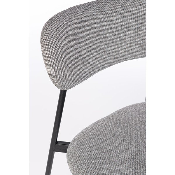 Siv oblazinjen jedilni stol Inka – Yes Everyday-image-1