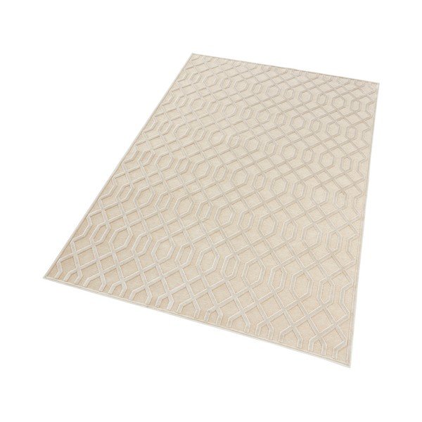 Krem preproga iz viskoze Mint Rugs Caine, 160 x 230 cm-image-3