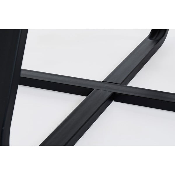 Okrogla mizica z mizno ploščo v hrastovem dekorju ø 80 cm Cesura – Unique Furniture-image-4