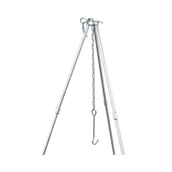 Zložljivo aluminijasto stojalo za kamin Cattara, višina 86 cm-image-1