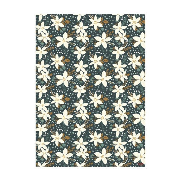 Zelen zavijalni papir eleanor stuart No. 3 Winter Floral-image-2