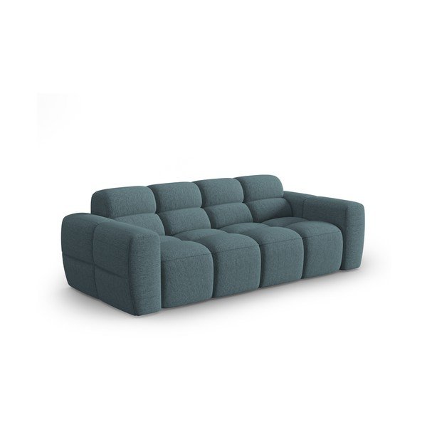 Modra sedežna garnitura 216 cm Lisa – Micadoni Home-image-2