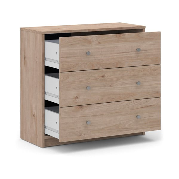 Komoda v hrastovem dekorju Tvilum May 72 x 68 cm-image-4