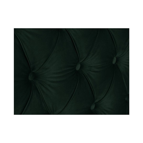 Temno zeleno vzglavje Mazzini Sofas Daisy, 160 x 120 cm-image-4