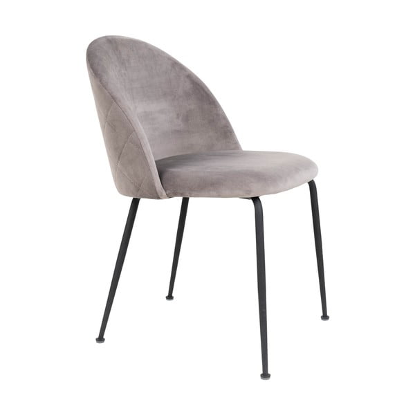 Svetlo sivi žametni jedilni stoli v kompletu 2 ks Geneve – House Nordic-image-3