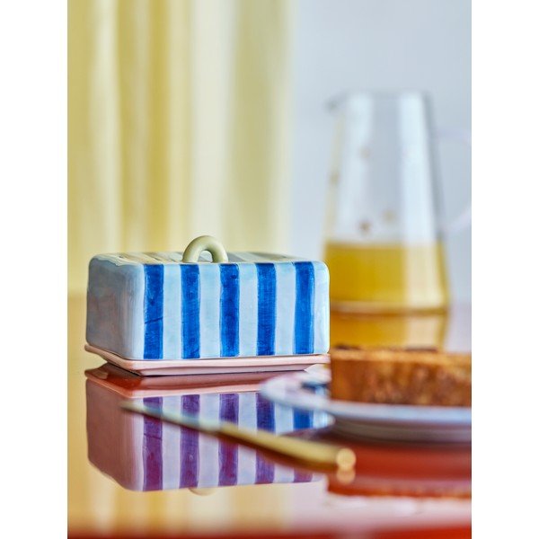 Modra keramična posoda za maslo Phoenix – Bloomingville-image-1