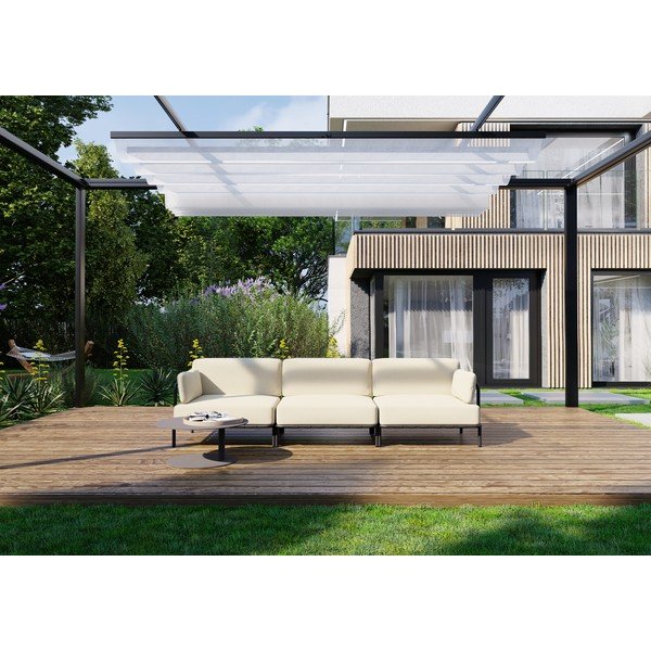 Bež vrtni modularni kavč 234 cm Salve – Sit Sit-image-4