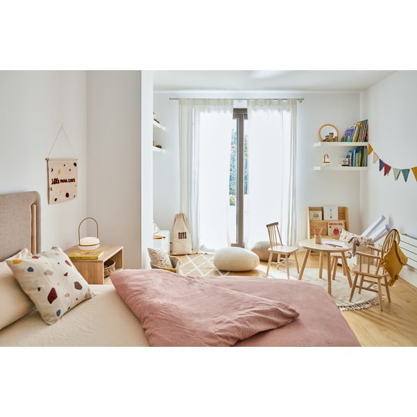 Otroška mizica iz kavčukovca Kave Home Dilcia, ø 55 cm-image-2