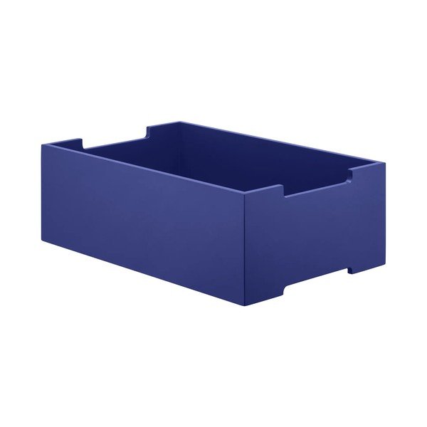 Modra škatla za shranjevanje 25x39x14 cm Kasane M – Blomus