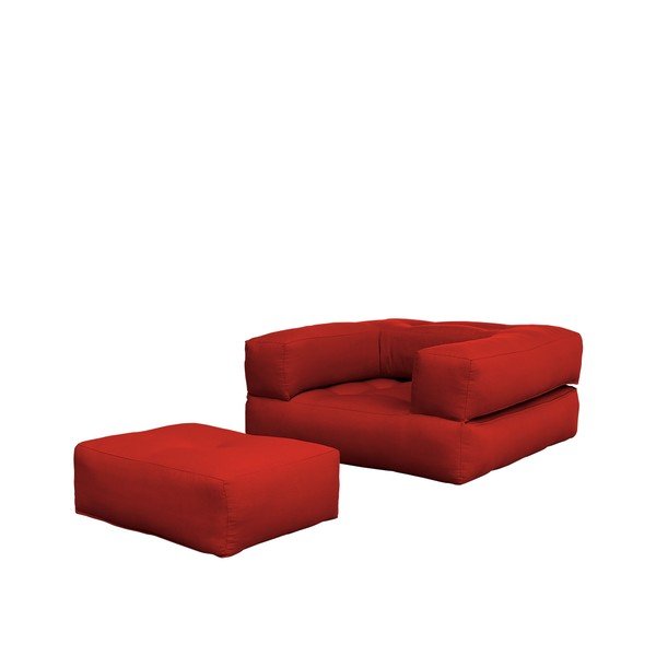 Variabilni fotelj Karup Cube Red-image-1