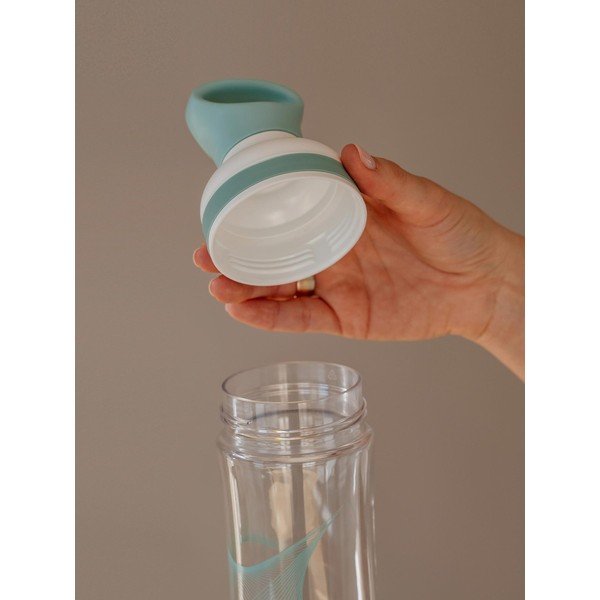 Modro-bela plastenka za vodo Equa Flow Wave, 800 ml-image-3