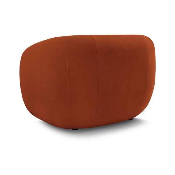 Oranžen fotelj Celine – Bobochic Paris-image-4