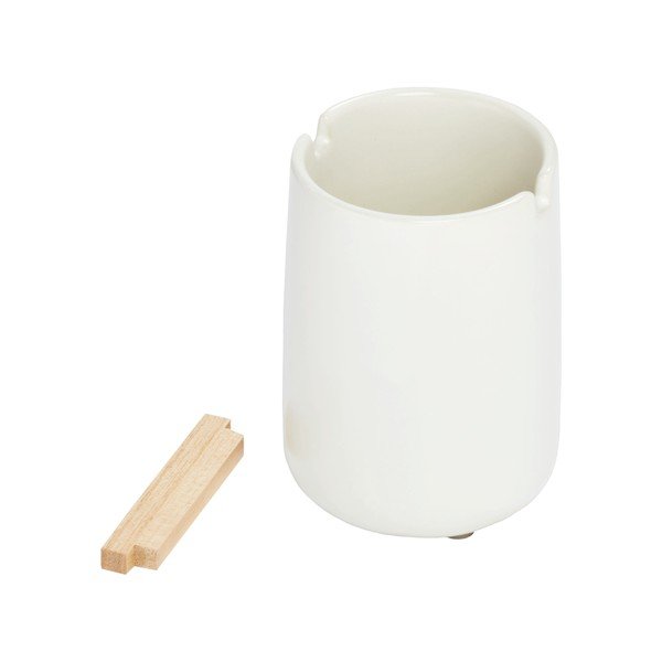 Bel keramični lonček za zobne ščetke iDesign Eco Vanity-image-4