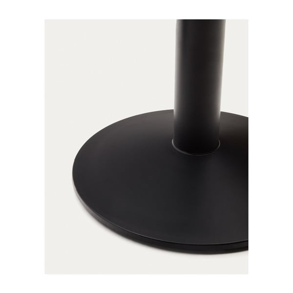 Kovinska okrogla vrtna miza 68x68 cm Esilda – Kave Home-image-1