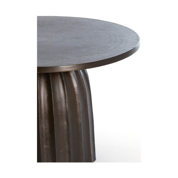 Kovinska okrogla stranska mizica ø 60 cm Veglia – Light & Living-image-2