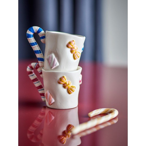 Skodelice v kompletu 2 ks z božičnim motivom iz kamenine 264 ml Candice – Bloomingville-image-1