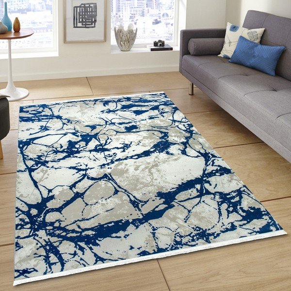 Preproga Extravagante Azul, 120 x 170 cm