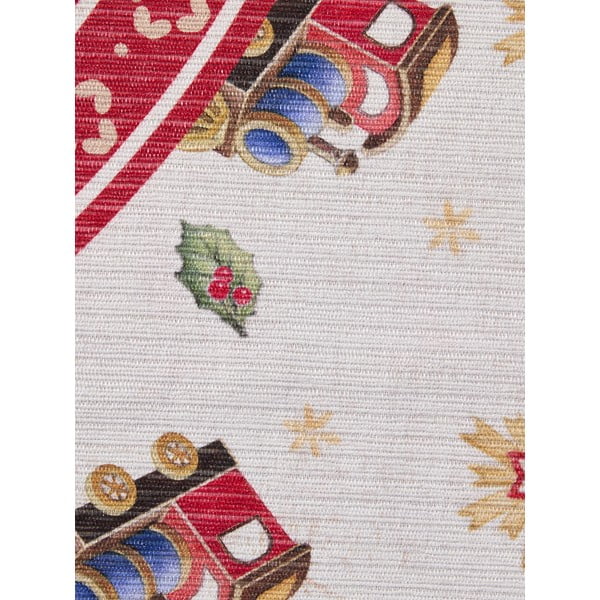 Rdeča okrogla preproga z božičnim motivom ø 160 cm Toy's Delight Train – Villeroy&Boch-image-4