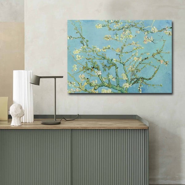 Stenska reprodukcija na platnu Vincent Van GoghAlmond Blossom, 100 x 70 cm-image-2
