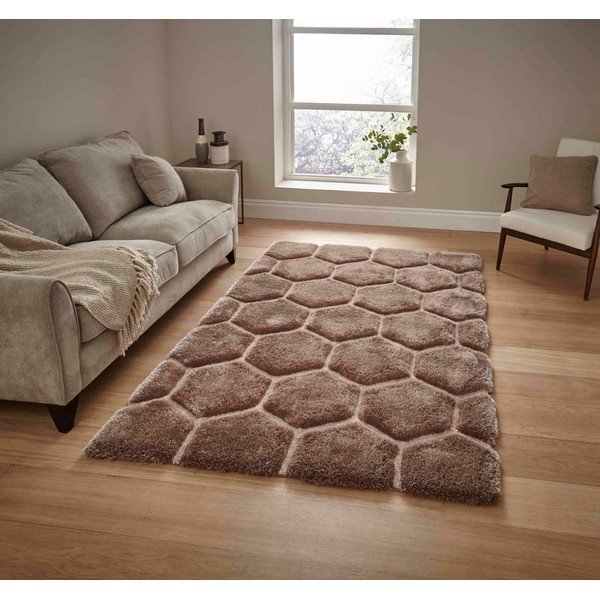 Rjava preproga Think Rugs Noble House, 120 x 170 cm-image-1