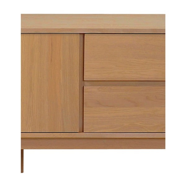 TV omarica iz naravnega hrasta YuRAi Rowico-image-2