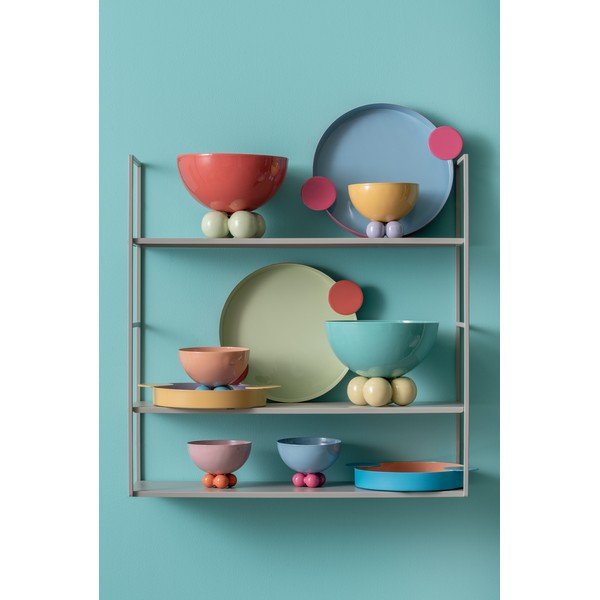 Svetlo modra železena skledica Double Funky – PT LIVING-image-2