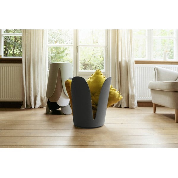 Antracitno siv plastičen stolček Comiso – Wenko-image-4