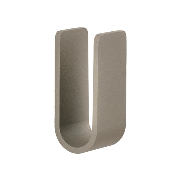 Sivorjav kovinski stenski obešalnik Ume – Zone