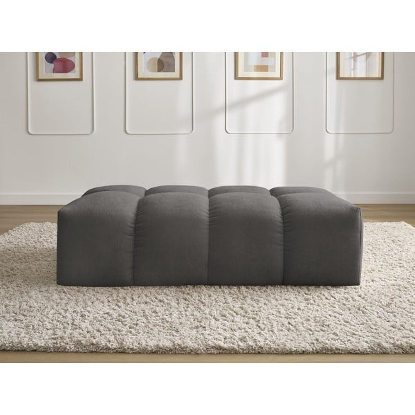 Temno siv tabure iz šenilje Everest – Bobochic Paris-image-3