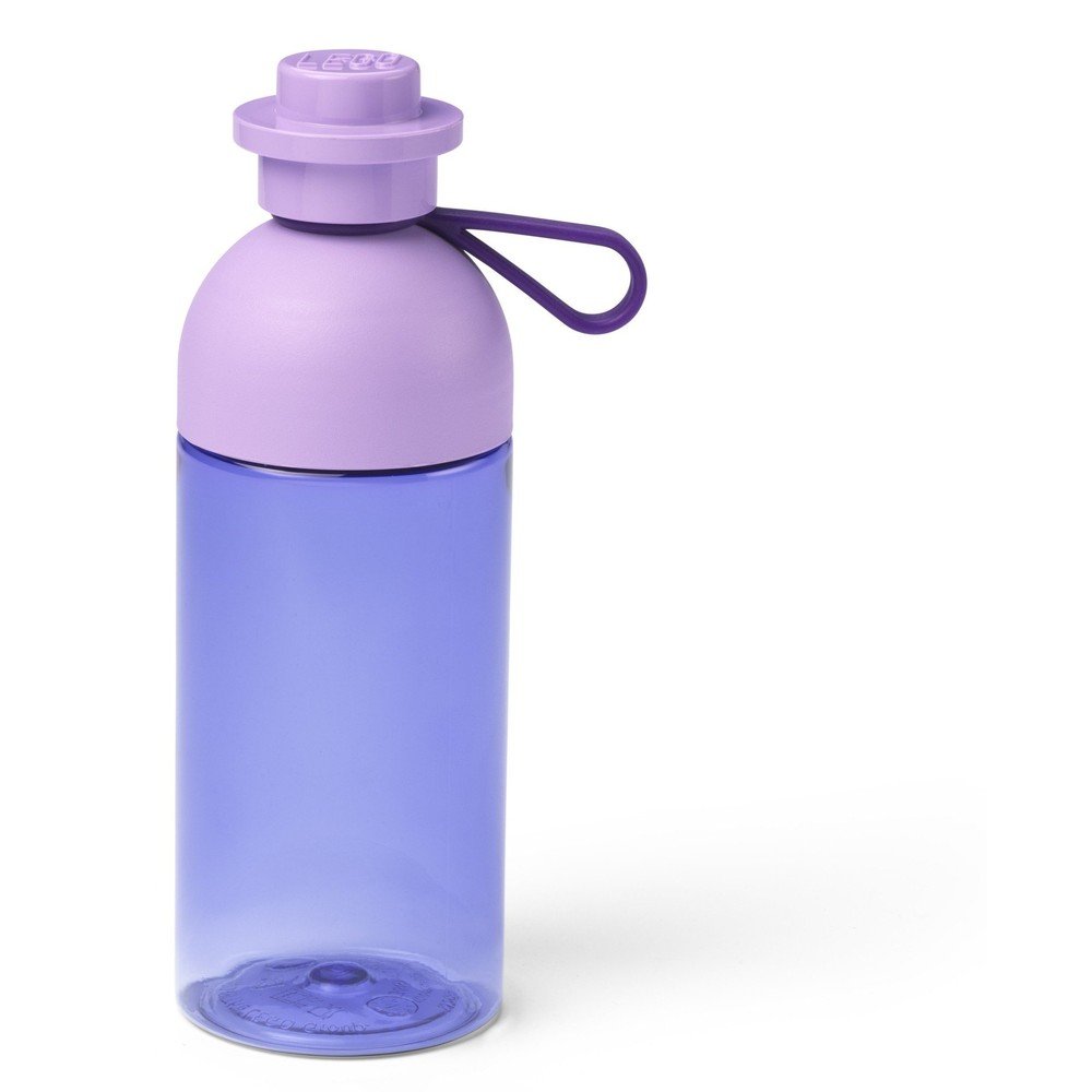 Vijolična potovalna steklenička LEGO®, 500 ml