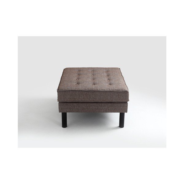 Siva in rjava oblika po meri Topic footstool-image-1