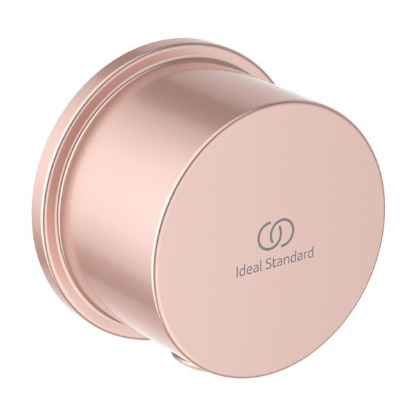 Svetlo rožnat kovinski del za priključitev tuša IdealRain – Ideal Standard