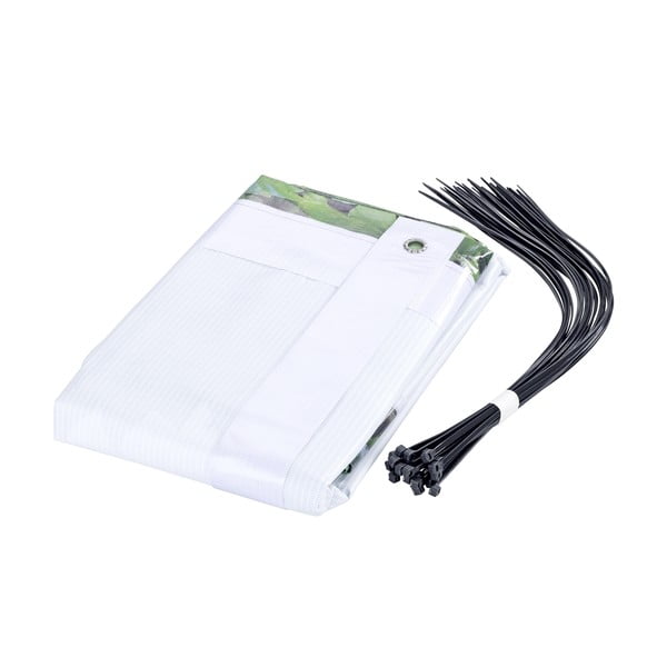 Zelen plastičen balkonski zastor 500x85 cm – Maximex-image-3