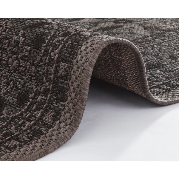 Črno-vijolična zunanja preproga NORTHRUGS Konya, 200 x 290 cm-image-3