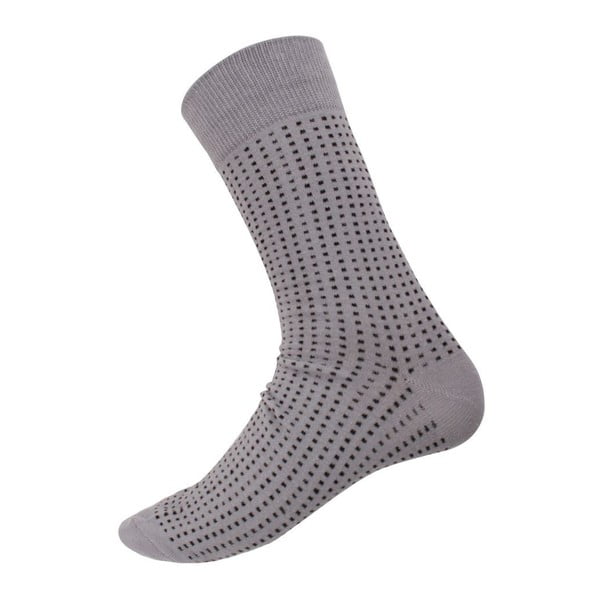 Sive nogavice Mini Dots, velikost 40-44