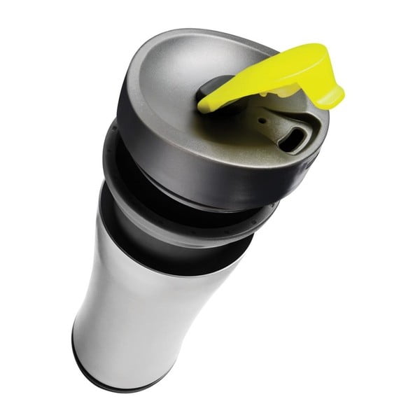 Potovalni vrč z zelenim pokrovom XD Design Boom Eco, 200 ml-image-2
