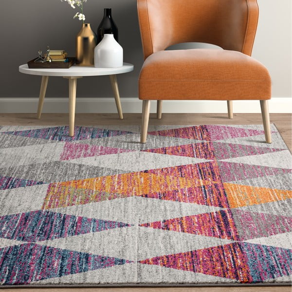 Rdeča preproga 120x170 cm Muse Harlequin Pink – Asiatic Carpets-image-1