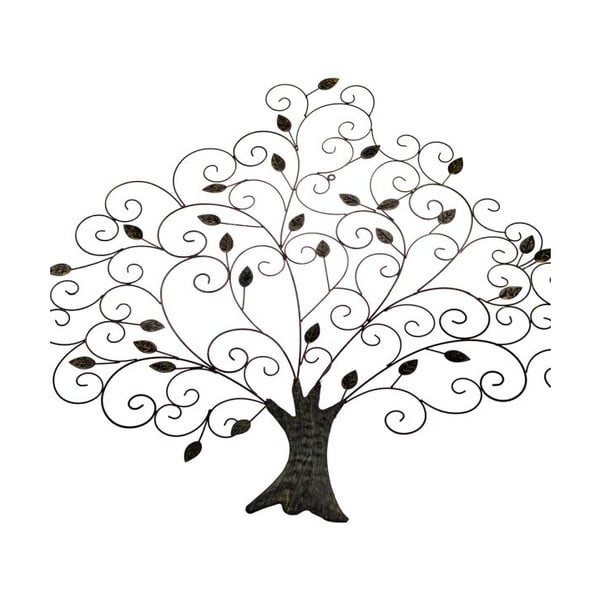 Kovinska stenska dekoracija Dakls Tree