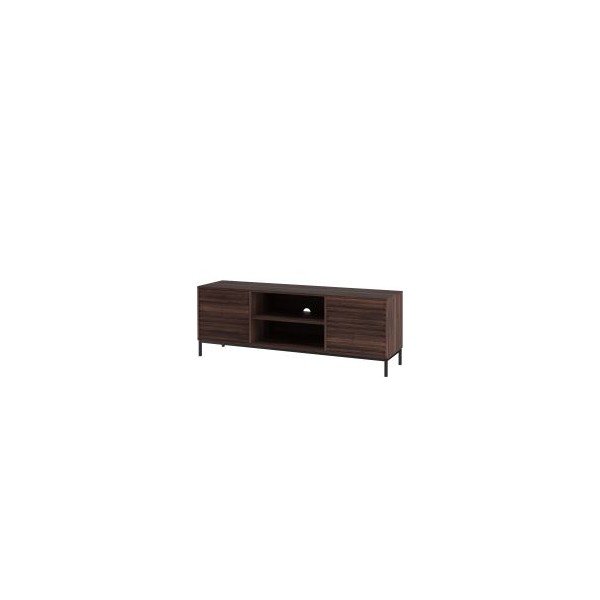 TV omarica iz orehovega dekorja v naravni barvi 140x50 cm Celine - Støraa -image-1