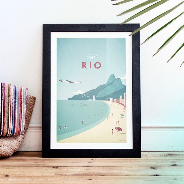 Plakat Travelposter Rio, 50 x 70 cm-image-1