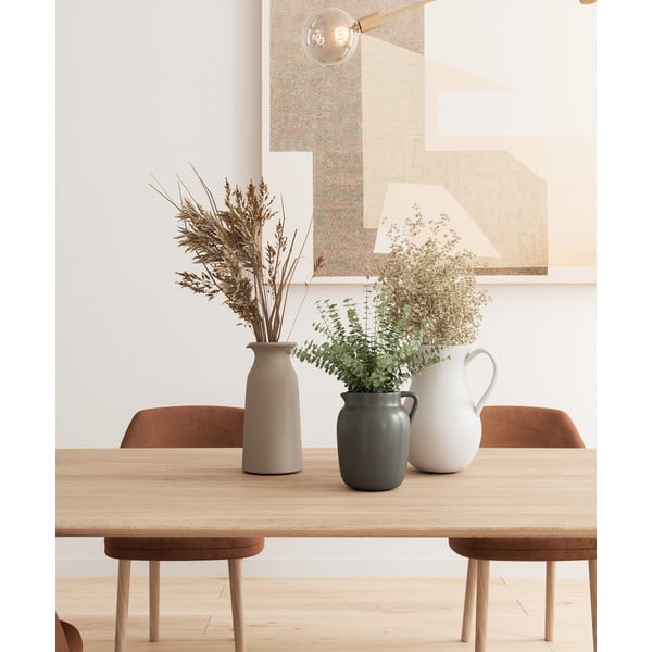 Bela keramična ročno izdelana vaza (višina 30 cm) Harmonia – Artevasi-image-3