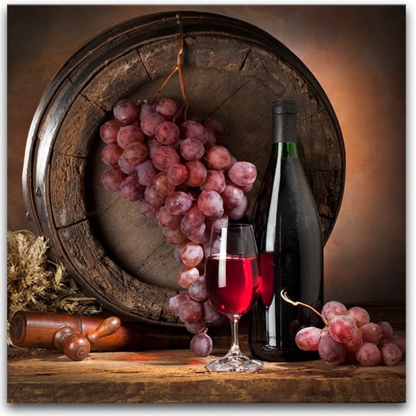 Slika Styler Glasspik Wine IV, 30 x 30 cm