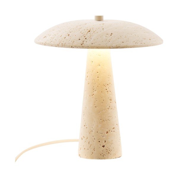 Bež lončena LED namizna svetilka (višina 25,5 cm) Consett – House Nordic-image-3