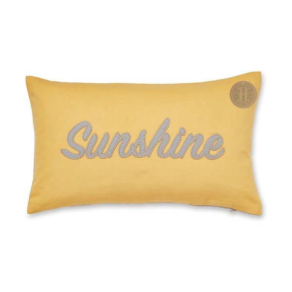 Rumena bombažna okrasna blazina Cooksmart ® Sunshine, 30 x 50 cm-image-2