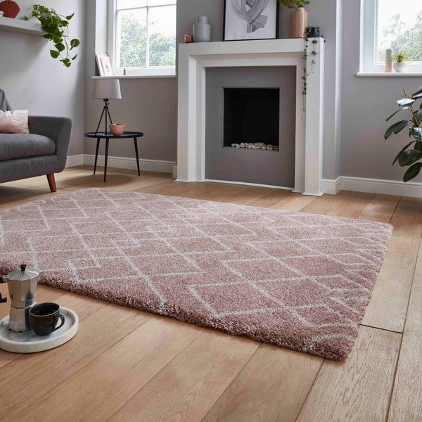 Rožnata preproga 160x220 cm Royal Nomadic – Think Rugs-image-2