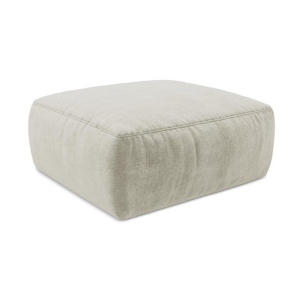 Bež tabure iz šenilje Kuki – Makamii-image-3