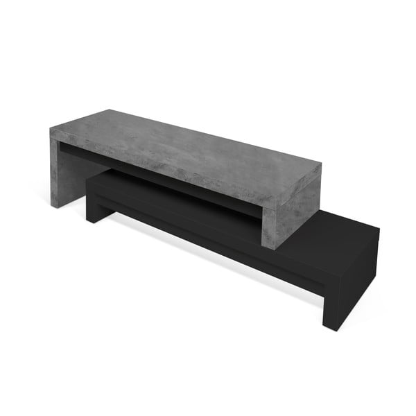 Dvojno TV stojalo TemaHome Cliff, 125 x 40 cm-image-3